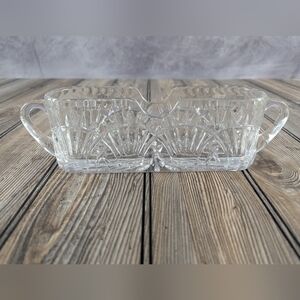 Shannon Crystal 24% Lead Crystal Cutlery Holder For Buffets And Events